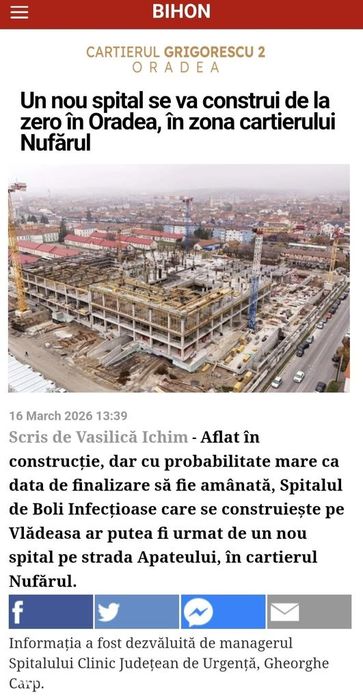 Parcela in cartierul Grigorescu 2 Oradea cu Puz si curent