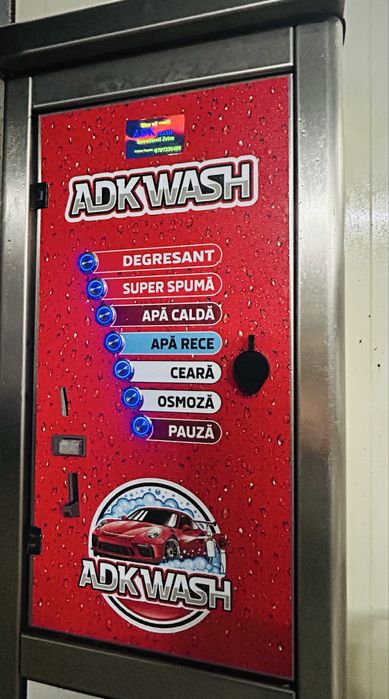 Spalatorie auto self service automatizare tehnologie