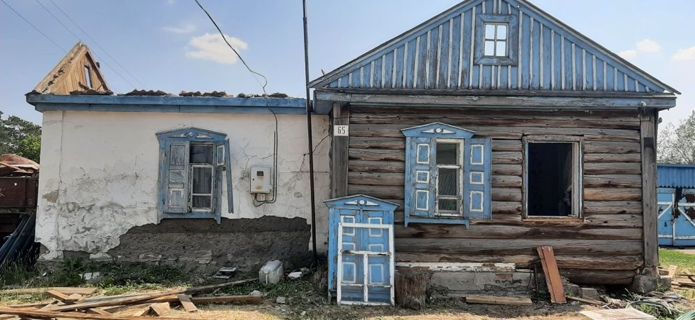 Дом на разбор деревянный каркас