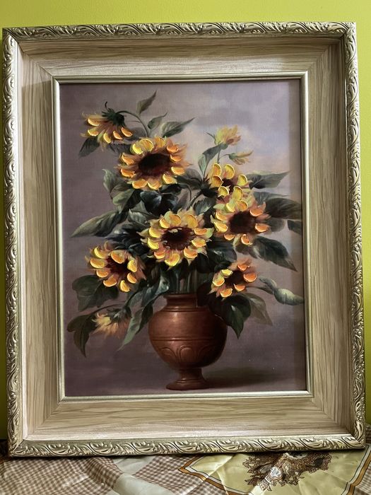 Картина Слънчоглед акрил