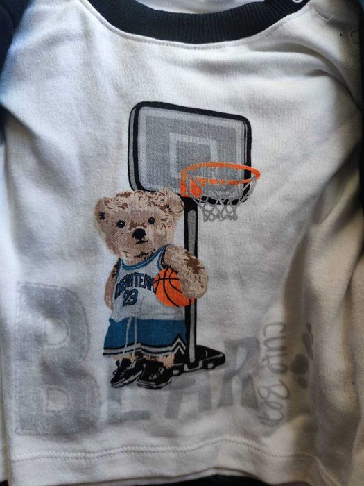 Бебешка тениска с елек donino baby 12 - 18 месеца