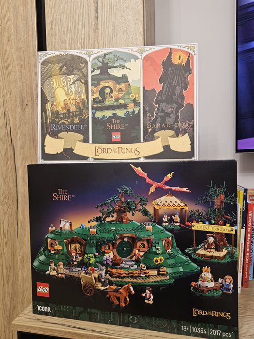 Lego 10354 Властелинът на пръстените Графството + подарък Poster