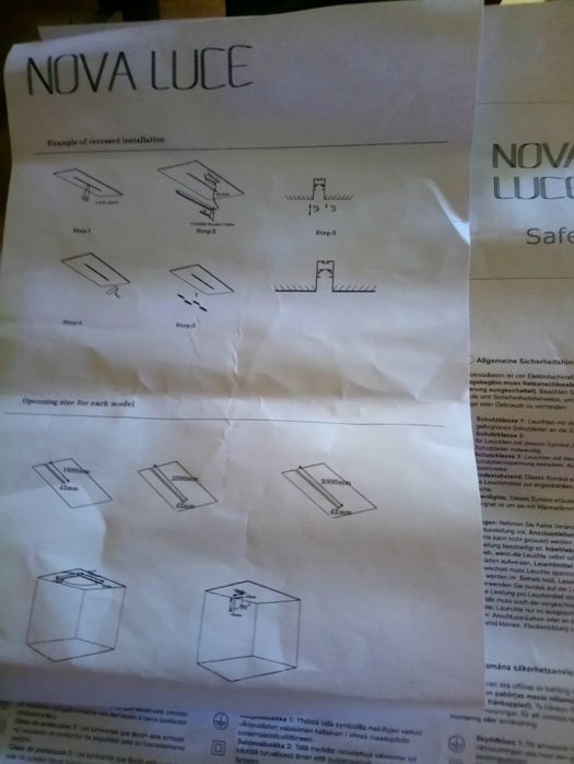 Магнитни релси за лед осветление, за вграждане в гипсокартон!