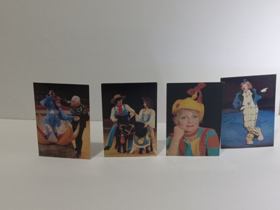 Календари коллекционные,1987 г. Цирковые.,размер 8,5х6 см