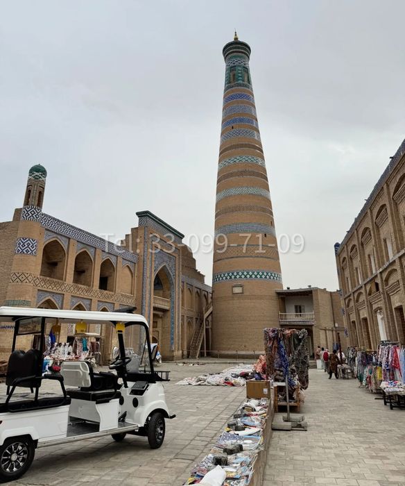 Электро Гольфкар 6 местный club car грузопассажирский электрокар