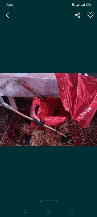 Продам новая детская коляска