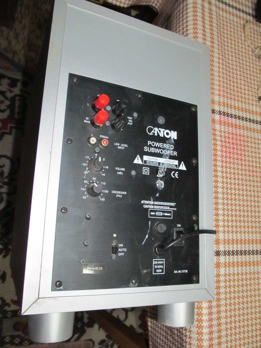 Canton AS 60 CX активен субуфер  буфер