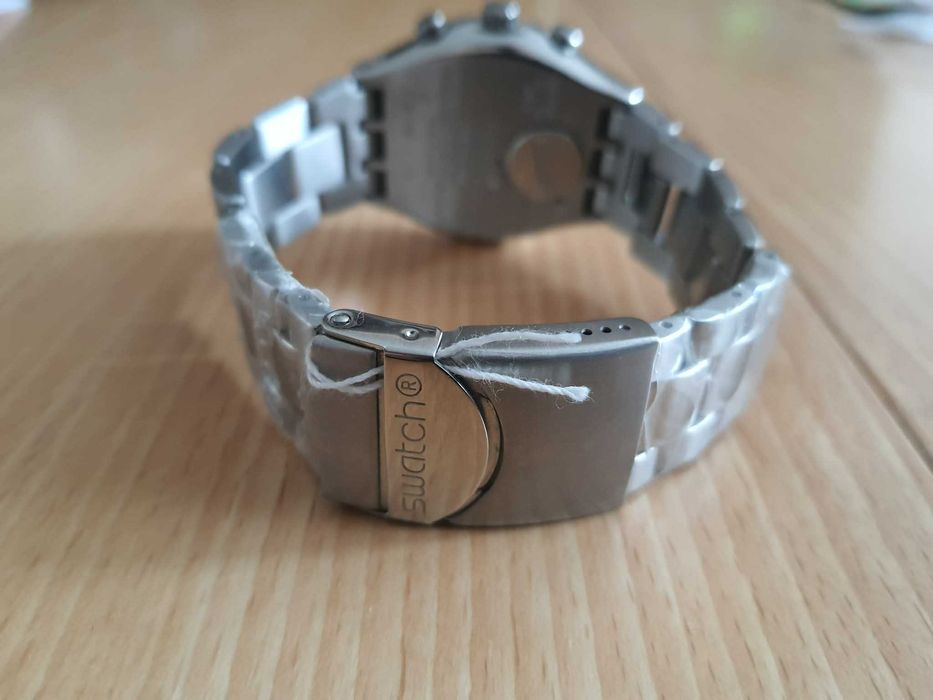 Swatch Irony Chrono Oblique End Black YCS545G – NOS, Swiss Made