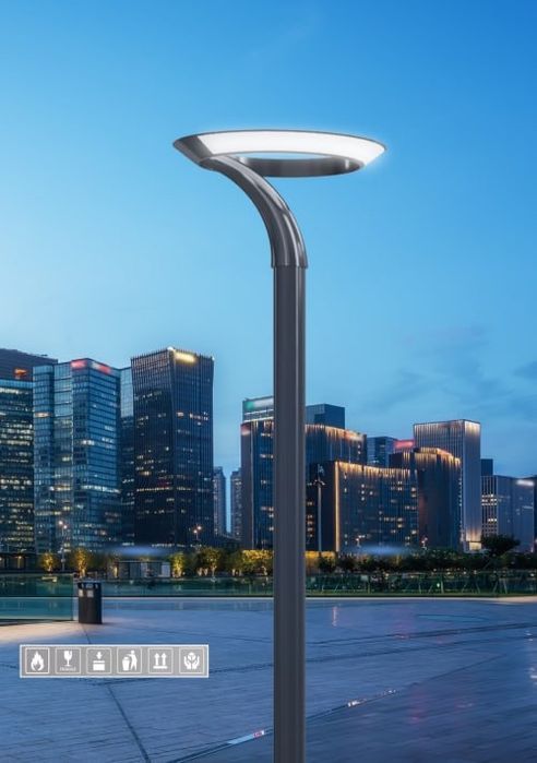 LED Столб светильник освещение 3-4м Stolba  Уличный фонарь hi tech