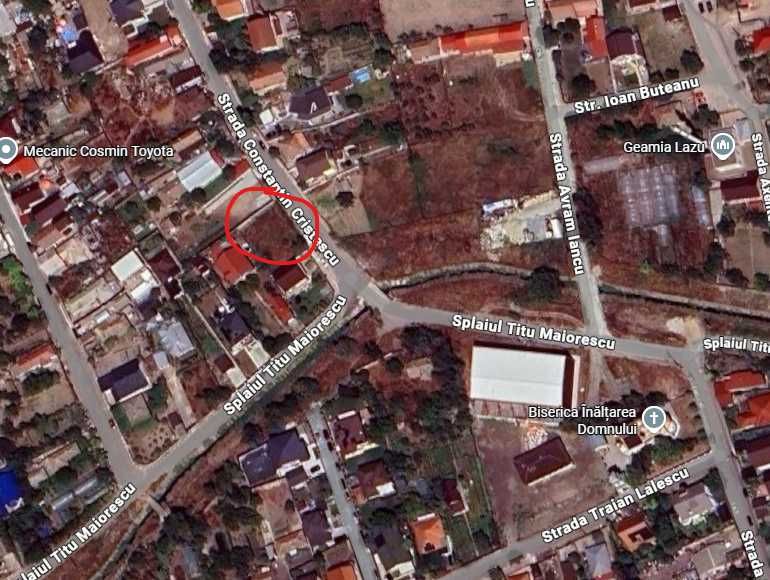 Teren intravilan central 500 mp în Lazu - Agigea - View 3