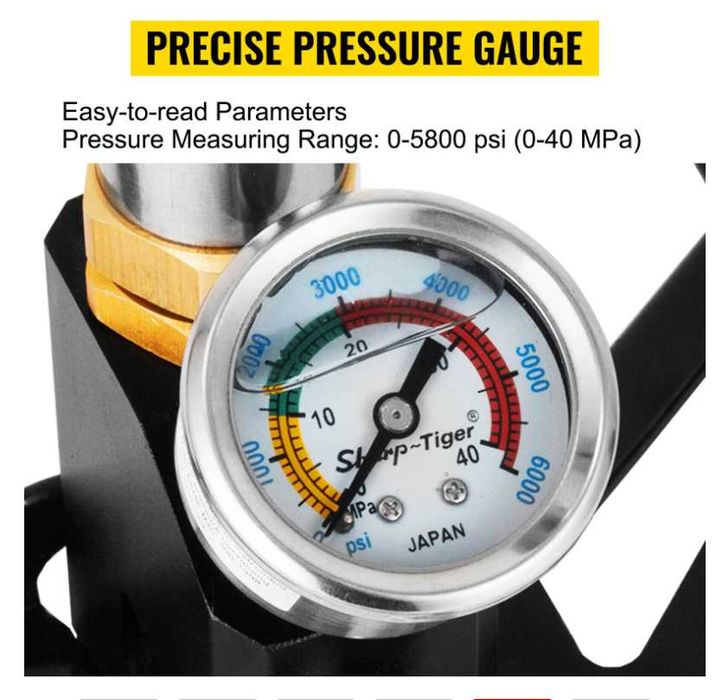 Pompa presiune PCP 200Bar Butelie Paintball Airsoft Scuba Diving