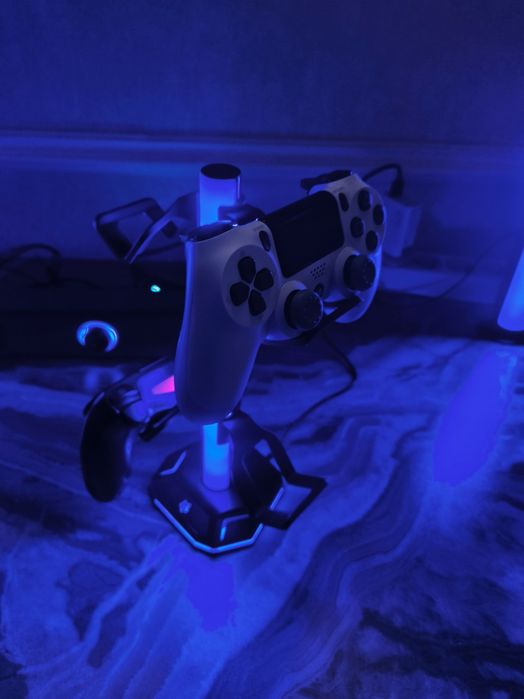 Подставка RGB для наушников и геймпада PS5-Xbox
