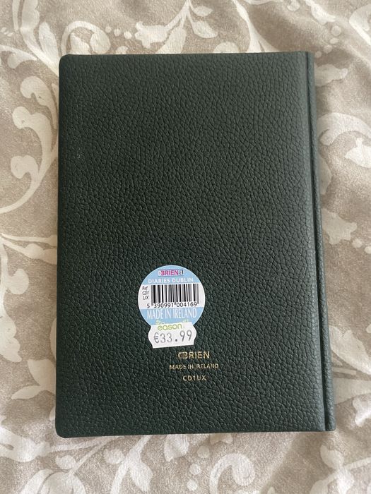 Луксозен кожен бележник