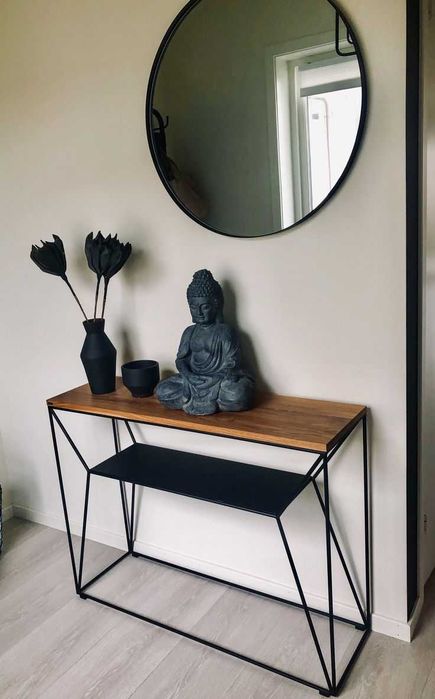 зеркало в лофт стиле 600