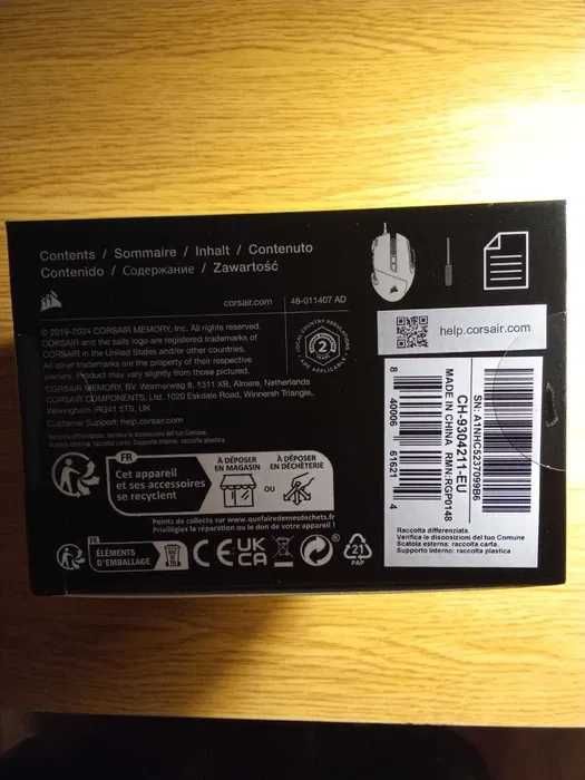 Мишка Corsair Scimitar RGB Elite CH-9304211-EU