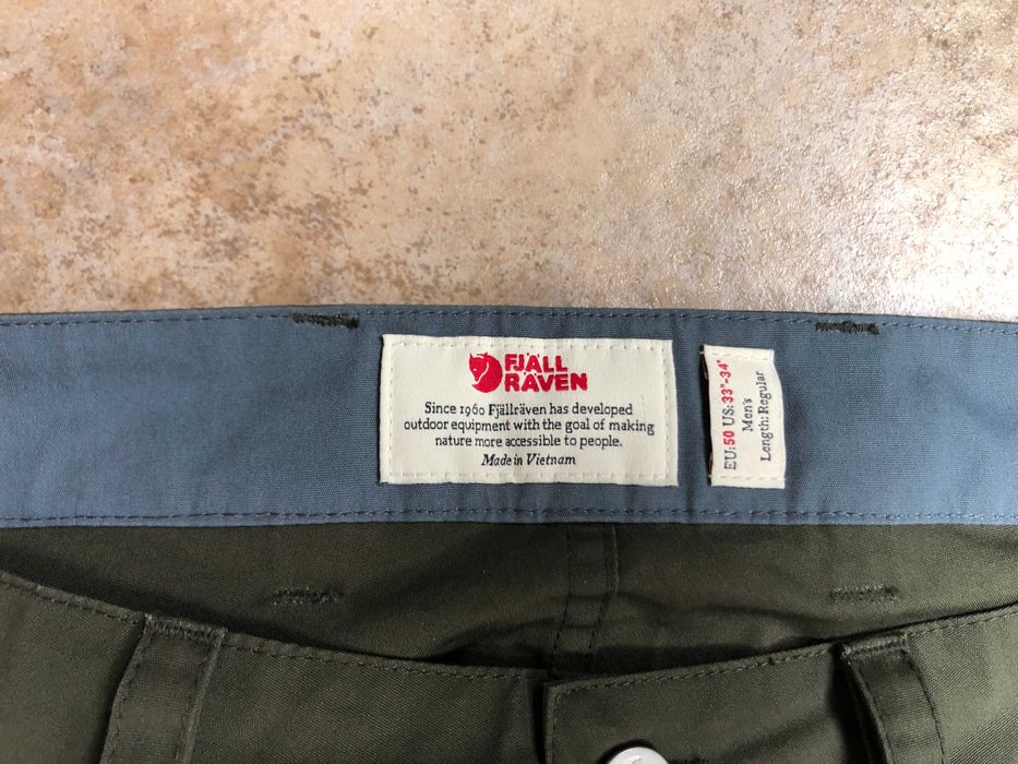 Fjällräven greenland туристически панталон 50