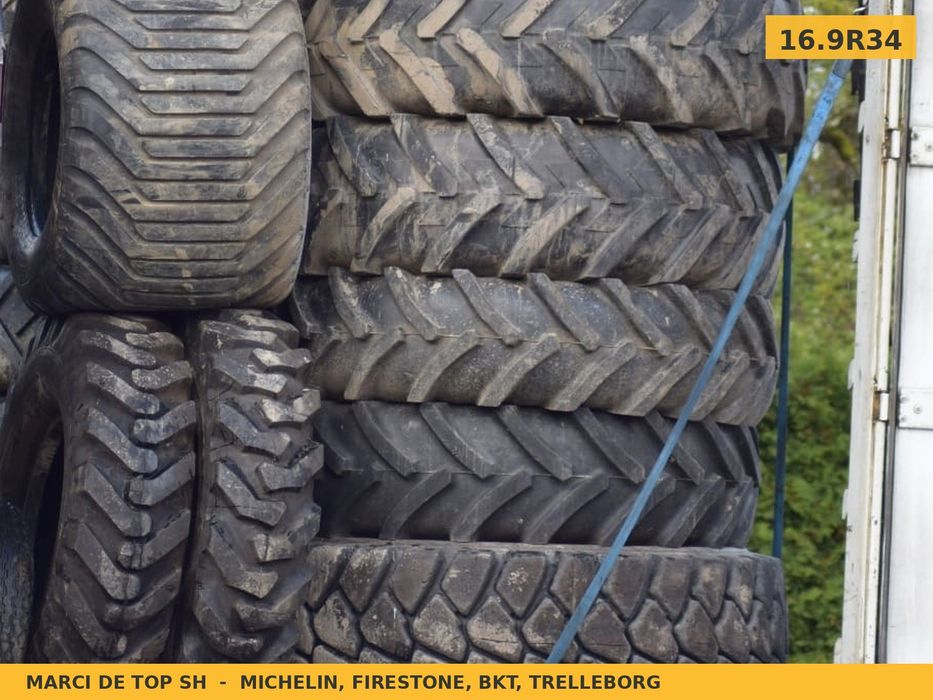 Cauciucuri Anvelope 16.9R34 16.9 R34 16.9-34 420/85R34 16934 Fulda Tractor Punte Spate Utilaje Agricole SH Second Hand FACTURA TVA Garantie 1 An
