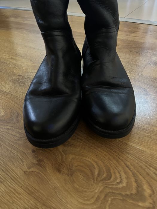 Зимни кожени ботуши LE SHOE – 100% вълна, №40, Made in Italy