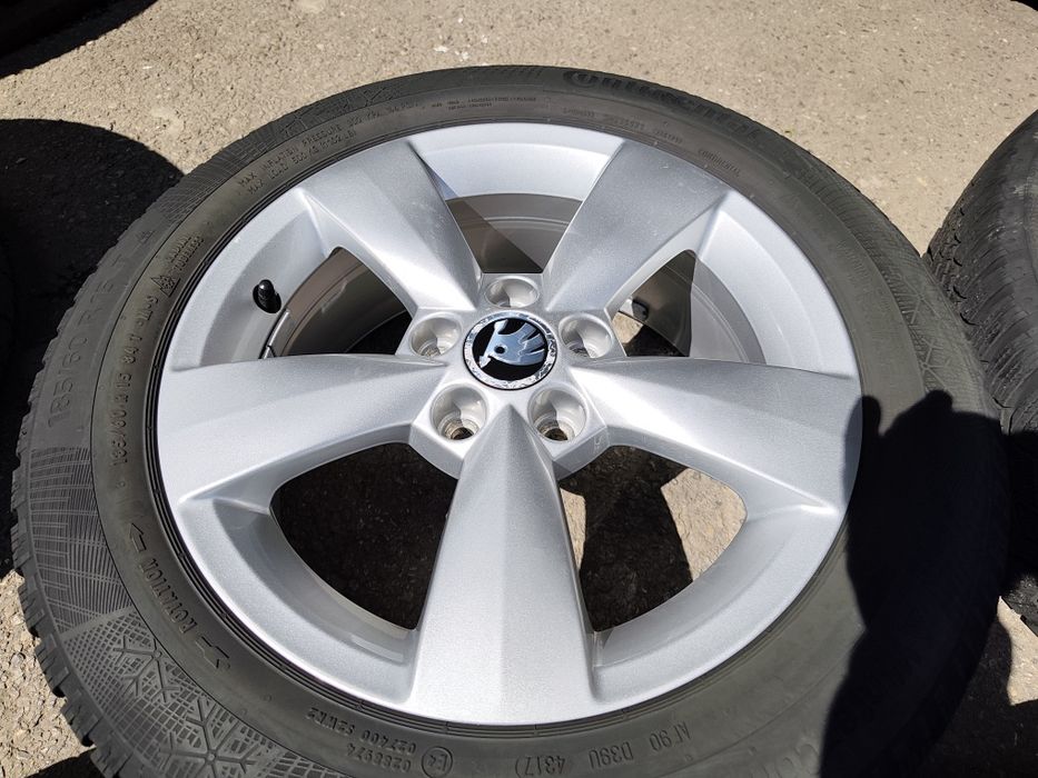 15" оригинални алуминиеви джанти за Skoda Fabia, Stella ..