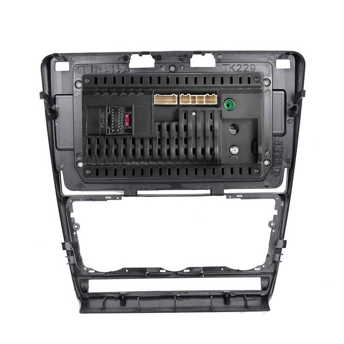 10” 2-DIN за Skoda Octavia 2007/13 Android 14, 4/64GB, 1280x720, CP AA