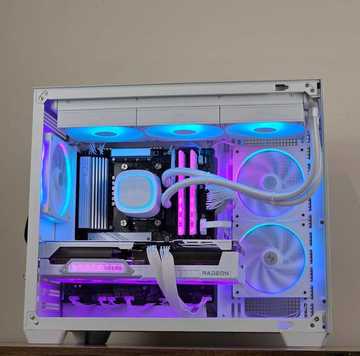 Геймърски компютър - Нов | Ryzen 7 7800X3D | RX 9070XT 16GB | DDR5 RAM | SSD NVMe )