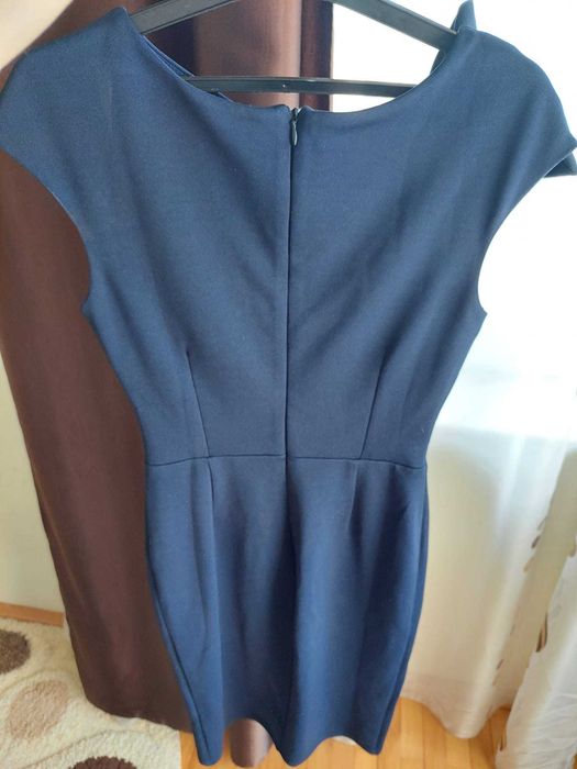 Rochie midi, bleumarin marimea 36, NOUA