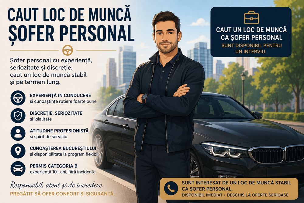 Șofer personal Alba