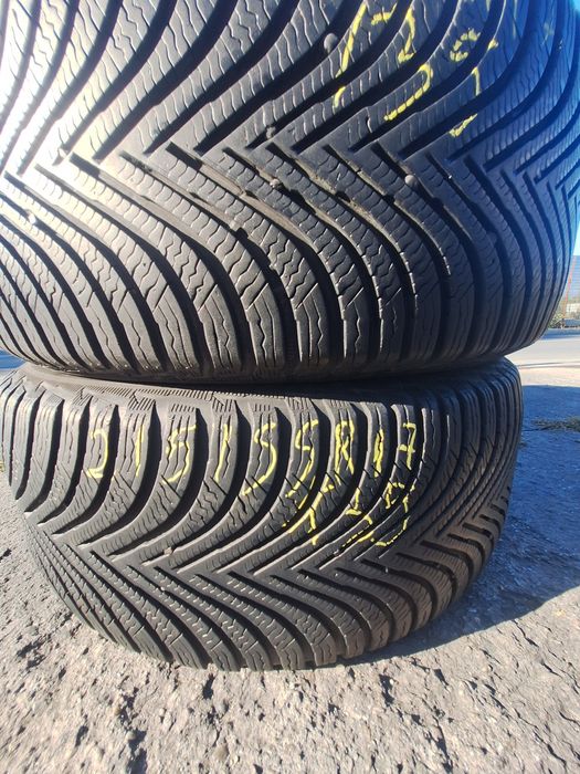 2 anvelope iarna 215/55r17 Michelin Montaj Gratis