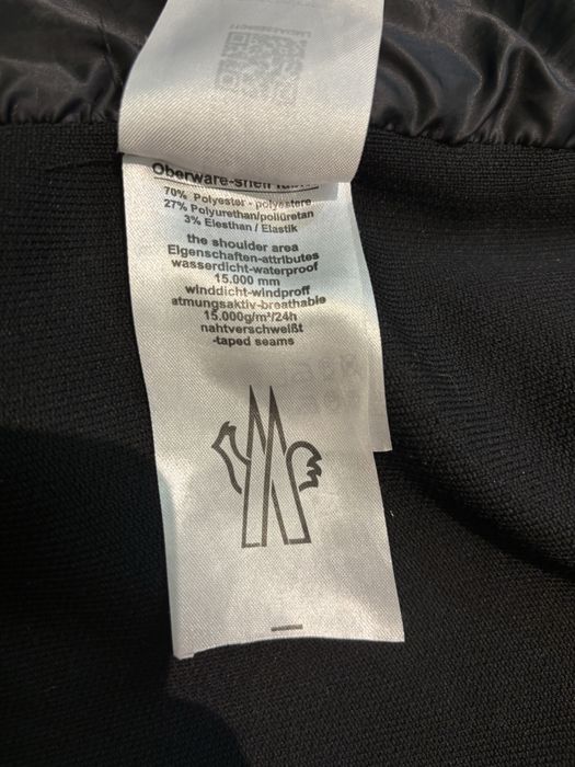 Moncler Padded Crêpe Cotton Zip-Up Cardigan