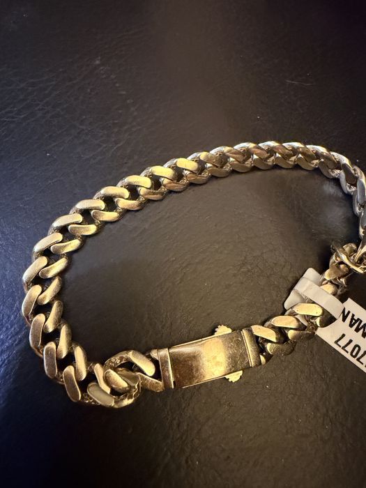 Bratara aur 14 k cuban 11 gr. 19 cm. Cu certificat pret 5000 lei