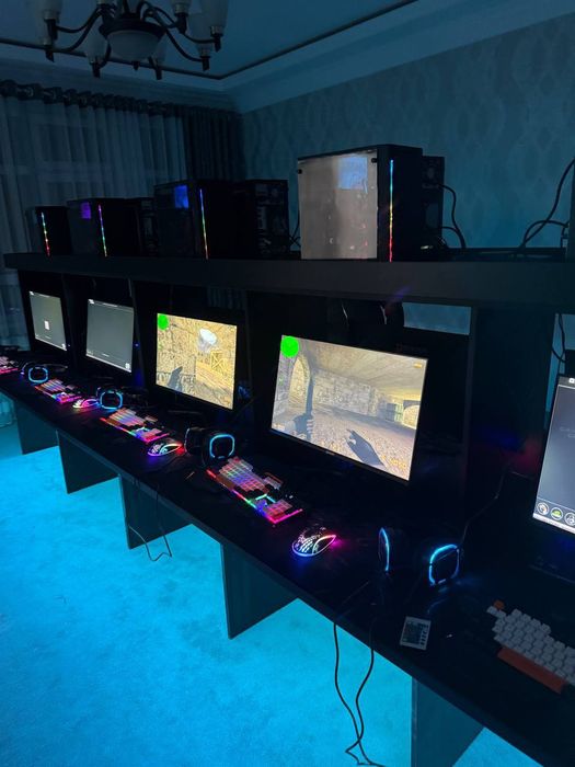 GAME CLUB uchun tayyor kompyuterlar|kreslo, mebel ichida
Bu komplekt y