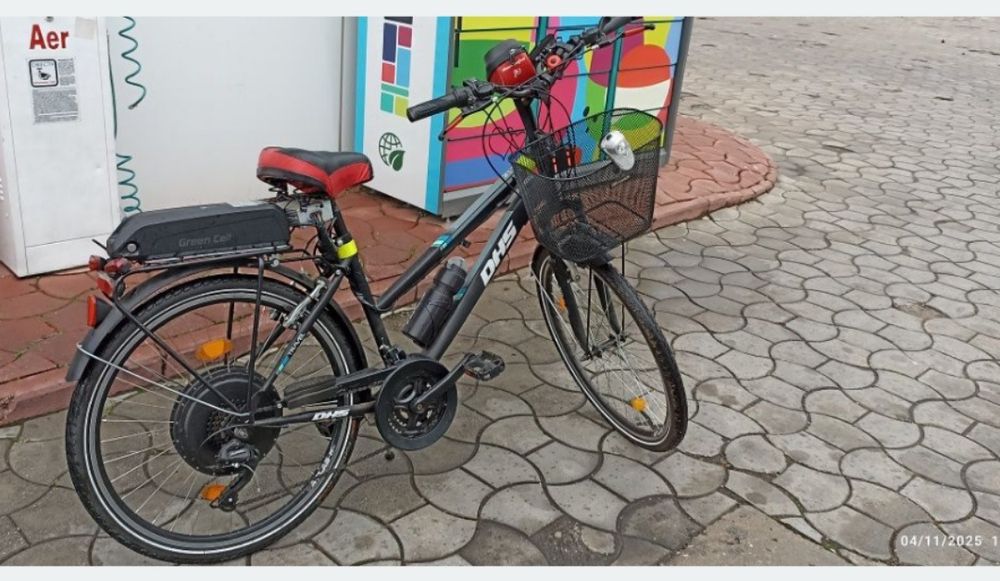 Bicicleta electrificată