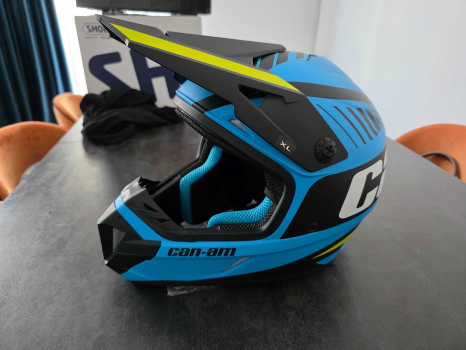 XC-4 Team Helmet Can Am Blue XL New ATV