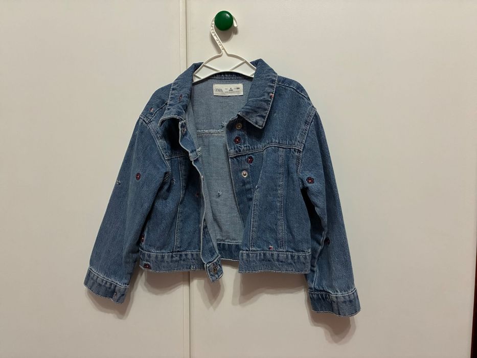 Jacheta Denim Zara 5 ani fetițe