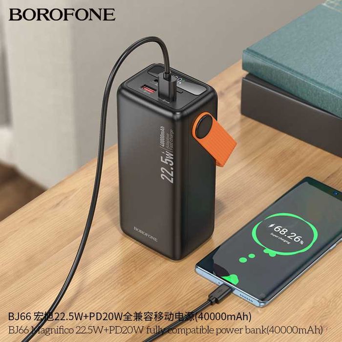 Borofone BJ66 Magnifico Power Bank 40000mAh 22.5W+PD20W For iPhone 16