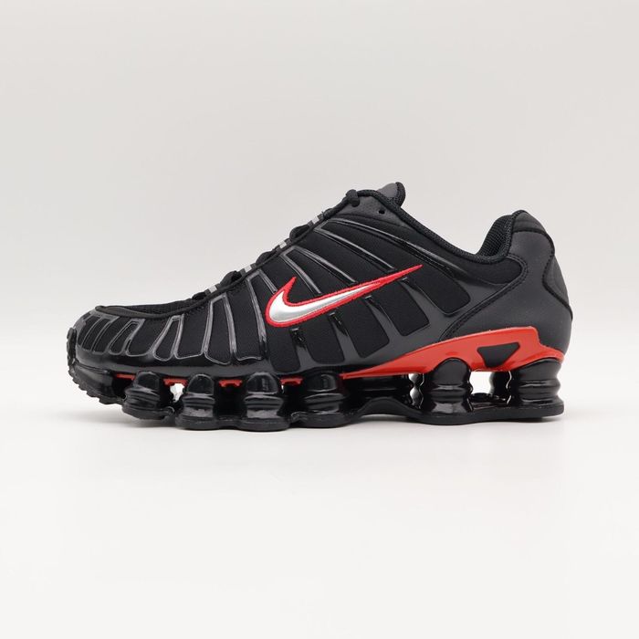!НОВИ! Nike Shox TL | Black/Red | + КУТИЯ