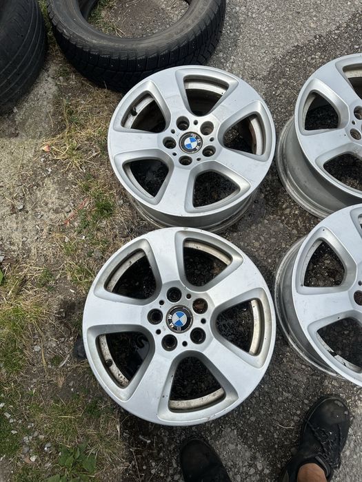 Оригинални джанти от BMW-e60/ БМВ-е60/ 17 цола 5х120 72.5/ 7.5Jx17 ET43/E90 E91 Е93 Е60 Е61