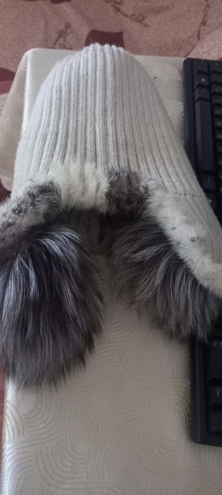 Шапка зимняя на девочек