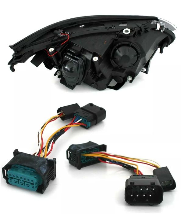 Фарове БМВ Е60 Е61 ЛЕД angle Eyes BMW E60 E61 Led Тунинг 03-07