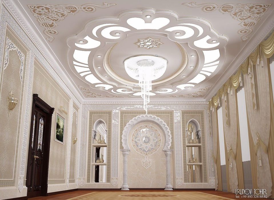 Gipsakarton,dekor,plastik mezanem.