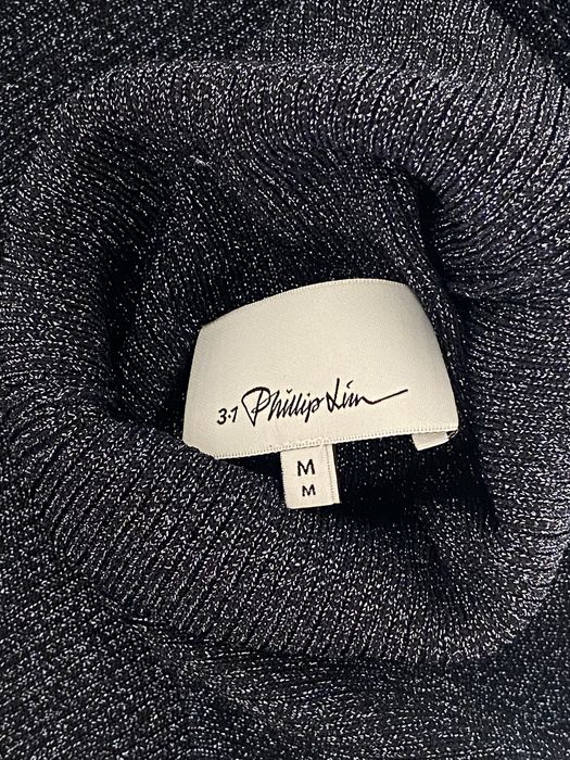 Phillip Lim - люрексовая водолазка