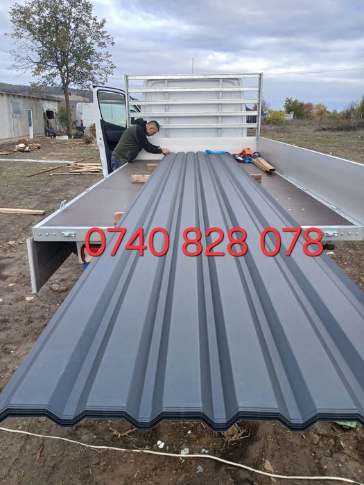 Vand Tabla pentru Hale H35 si T10 - Grosimi de la 0.4 la 0.6  L=6.20m