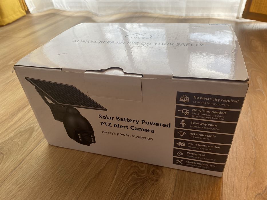 Camera Supraveghere 4G cu Panou Solar