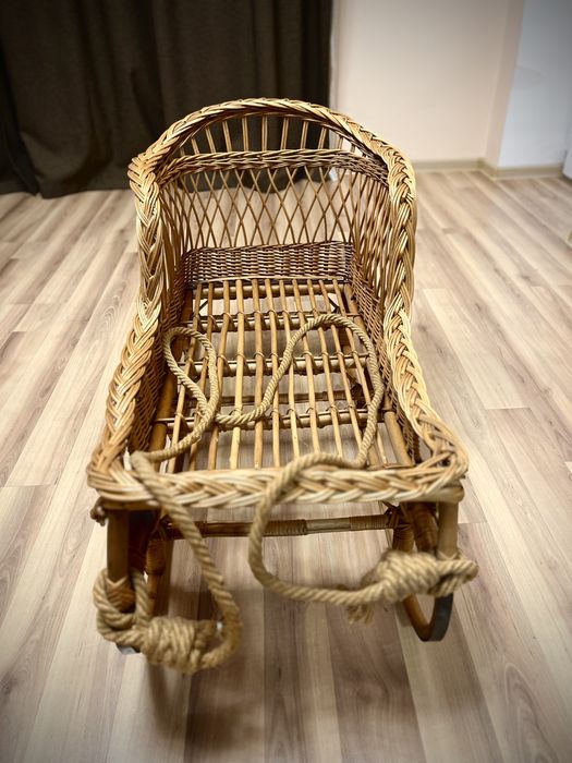 Санки из лозы