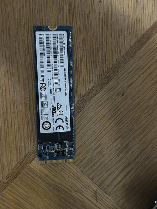 SSD X400 M.2 -256 gb