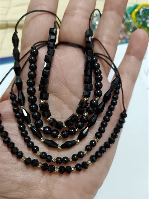 Bijuterii confecționate manual cu biluțe aur 14 k.Preturi de la 20 lei