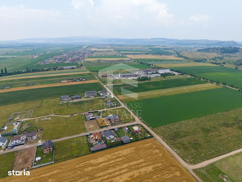 Sanpetru |Teren intravilan 733mp | 3 fronturi stradale