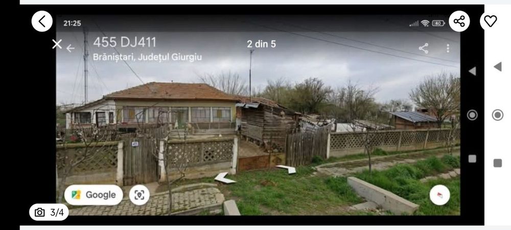 De vânzare urgent Casă,Ilfov,(Călugăreni),1500 mp.Cadastru ,Intabulare