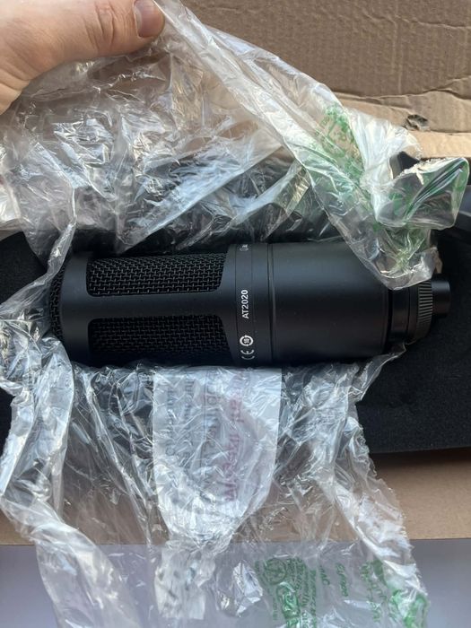 Microfon de studio condenser cardioid Audio Technica AT2020