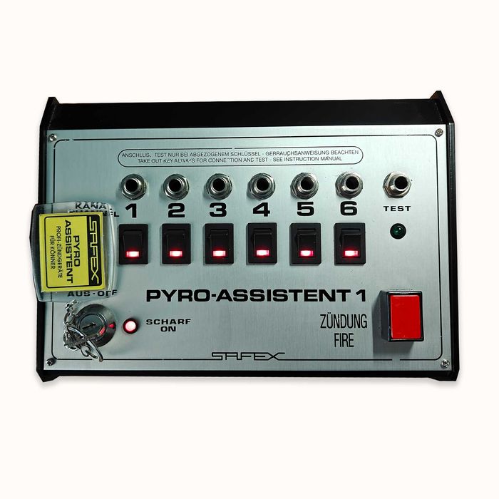 Професионално дистанционно за пиротехника Pyro Assistant 1